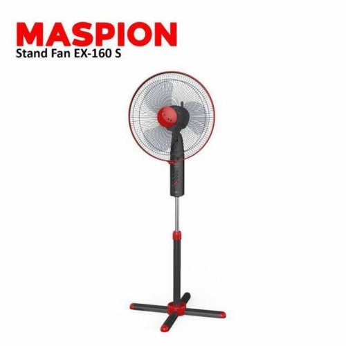 Maspion Stand Fan 16&quot; EX-160S Kipas Angin Berdiri EX-160 S Stand Fan Kaki Silang EX160S / EX 160S / EX160 S / EX 160 S