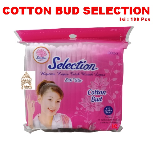 Selection Cotton Bud Dewasa isi 100 Pcs | Cottonbud Pembersih Telinga