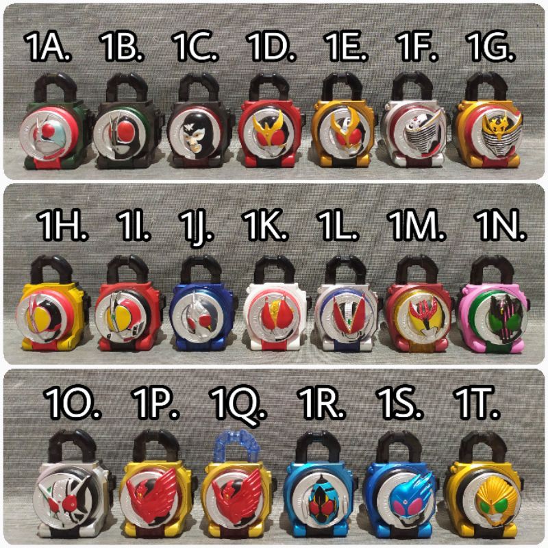 ( Non DX ) CT SG Kamen Rider Gaim Baron Ryugen Zangetsu Energy Lockseed LS ELS Sengoku Driver BANDAI