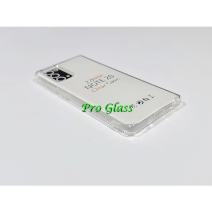 CT1 Samsung Note 20 Ultrathin Clear + Lens Protection Silicone Case