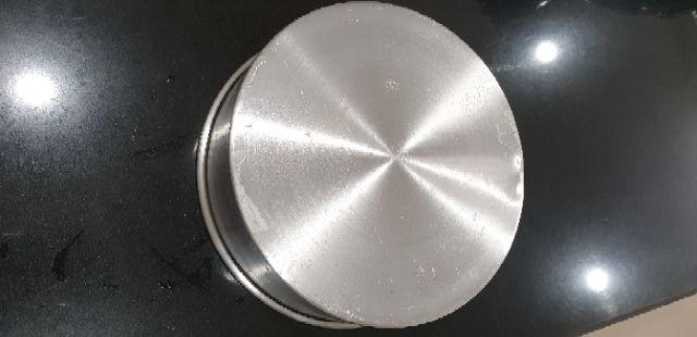 Loyang Bulat 20cm Tanpa Sambungan Tinggi 7cm Bahan Tebal Round Pan 20 Cm Bagus Cake Puding 7