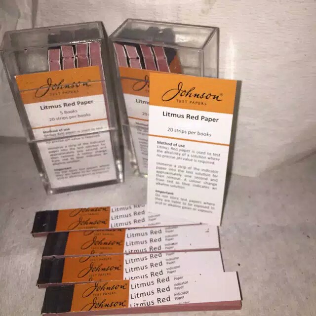 Kertas Lakmus/kertas litmus / pengukur asam/pengukur basa murah termurah