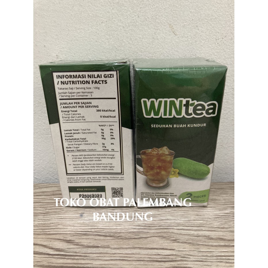 

WINTEA 275GR 2PCS SEDUHAN BUAH KUNDUR WINTERMELON TEA MINUMAN KUNDUR