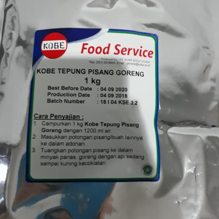 

TEPUNG KOBE PISANG GORENG 1Kg