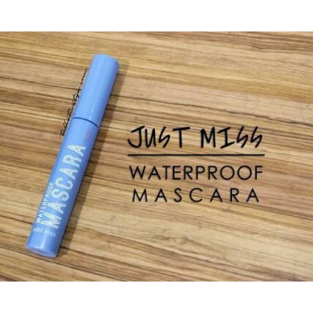 Mascara just miss waterproof