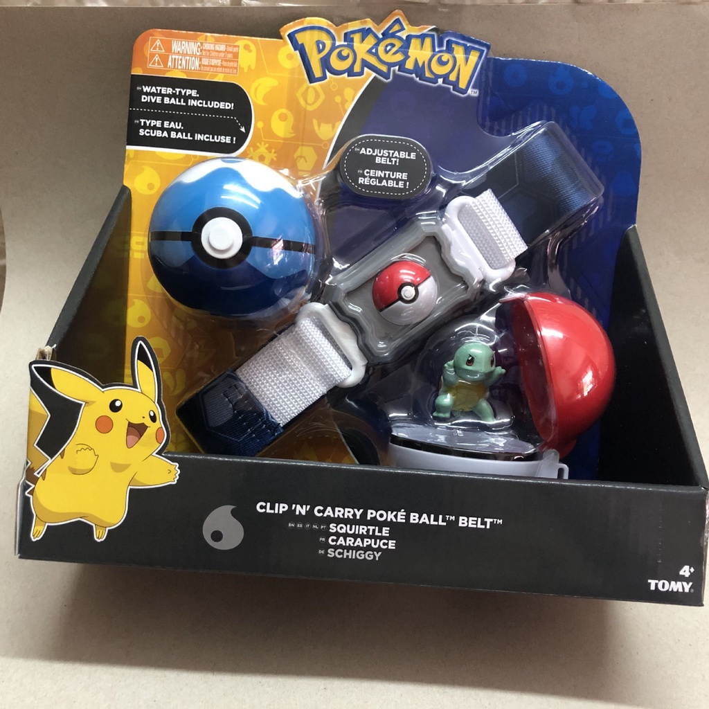 【New！！】Pokemon Clip N Go Carry Throw Pop Belt Pokeball Battle Figure Toys Trainer Game