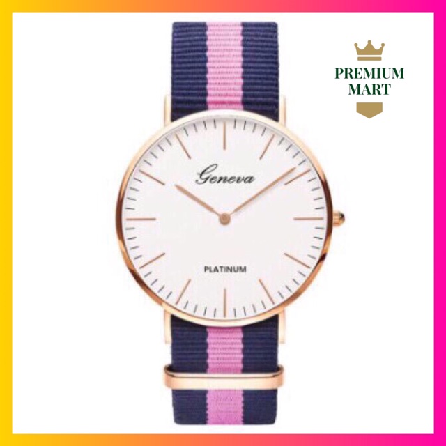 Jam Tangan J-102 Jam Fashion Kanvas