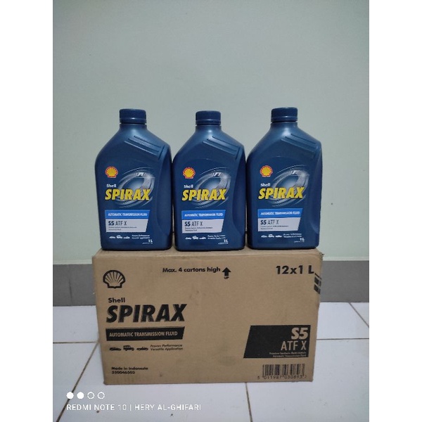 OLI SHELL SPIRAX S5 ATF X
