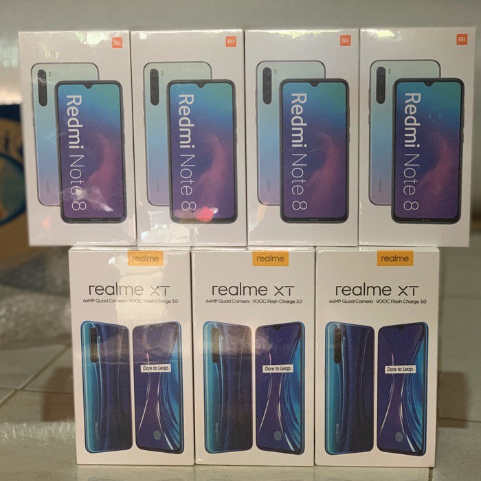 Realme XT 4 - 128 Ram 4gb Rom 128gb Garansi Resmi By Oppo - Biru - Putih