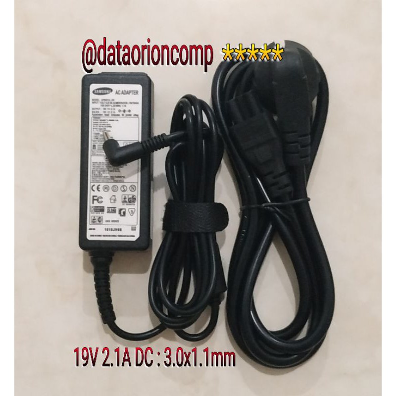 Adaptor Charger Samsung 19V 2.1A DC 5.5*3.0 mm