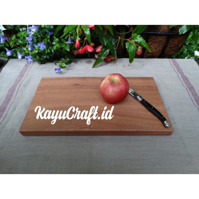 Talenan kayu Mahoni - Talenan Kayu Alami