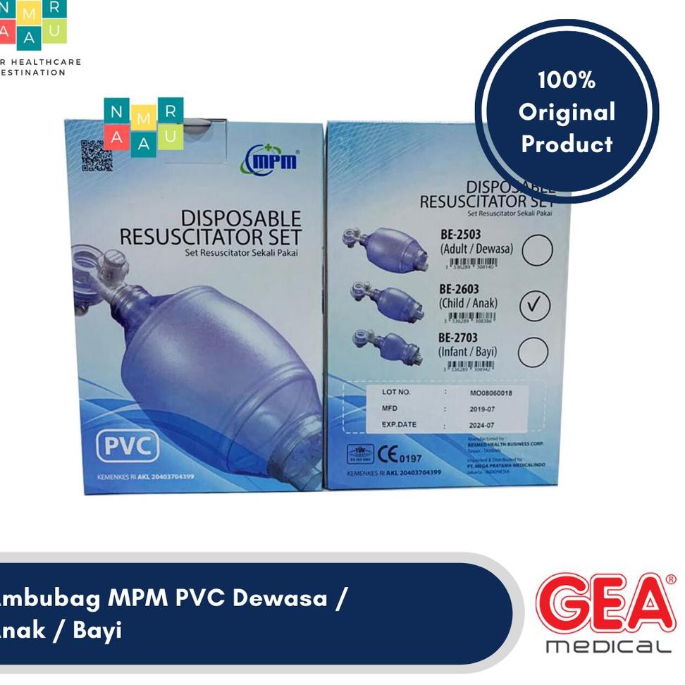 .Ambubag MPM Dewasa / Anak / Bayi Ambu bag Amubag Amoebag PVC Siap kirim,