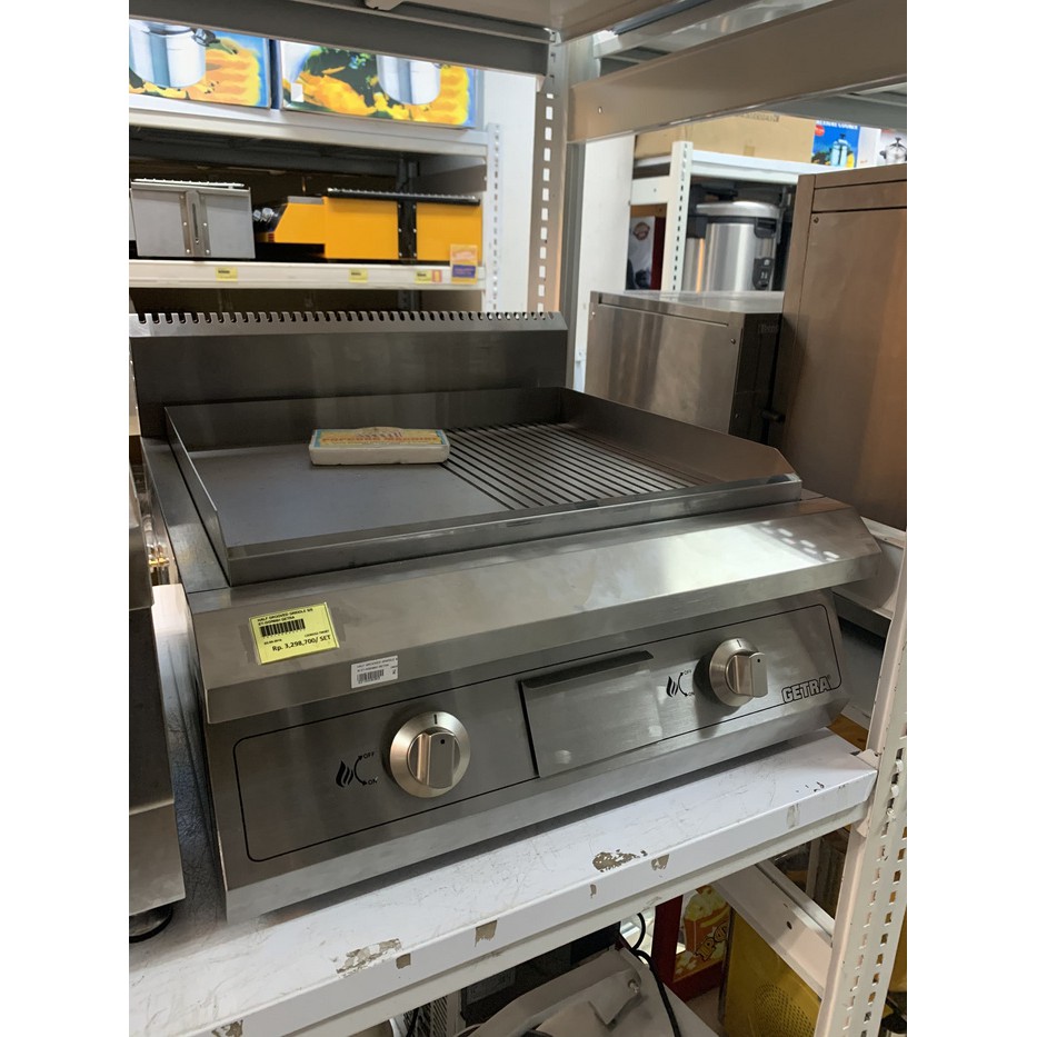 Half flat gas griddle kompor gas steak grill GETRA ET GGR 60H