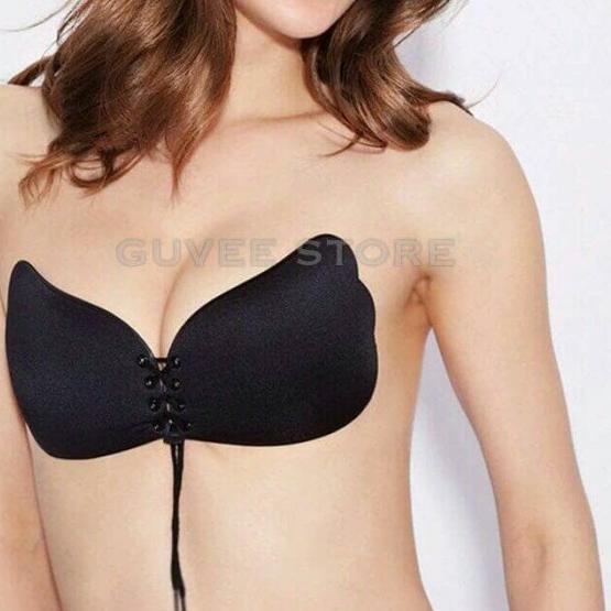 ✼ bh tempel / bra tempel / wing bra - Hitam, Cup C ●