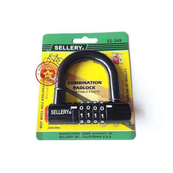 Gembok Kombinasi Sellery