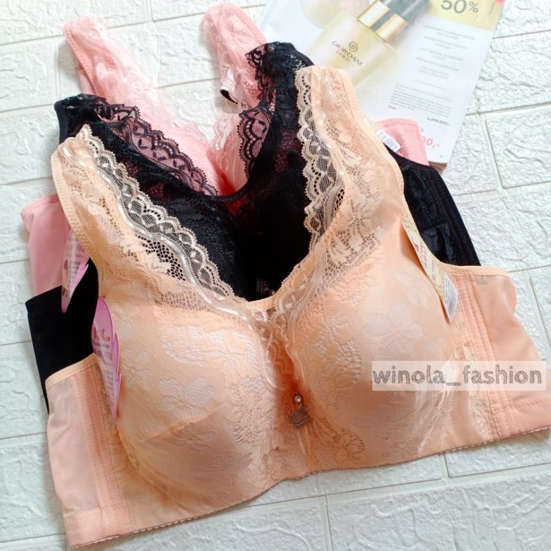 Bra JODHA Cup Jumbo Busa Tipis Kait 5 Berkawat