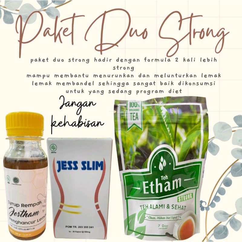 Jestham Paket duo strong READY | paket jestham