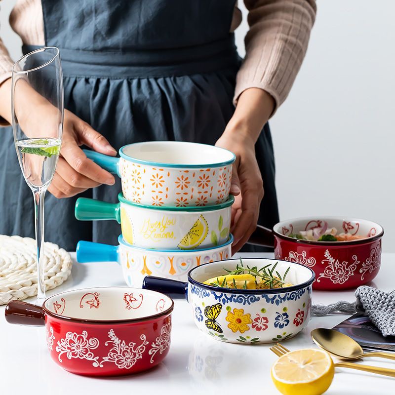 mangkuk saji  mangkuk sup kecil  bahan keramik import quality premium