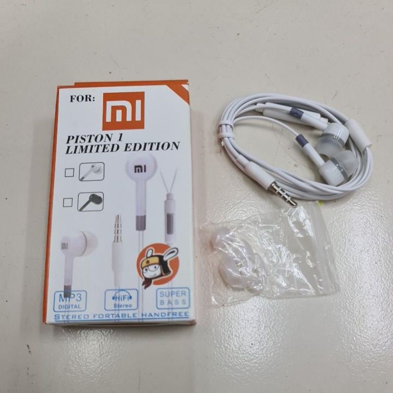 Handsfree Headset Earphone MI Piston 1