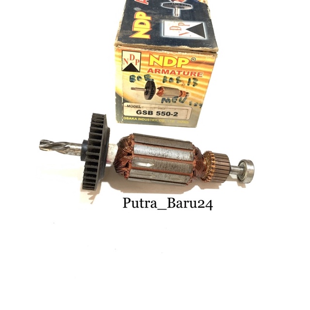 Armature Mesin Bor Bosch GSB 550-2 / Angker Bor Bosch GSB 550-2