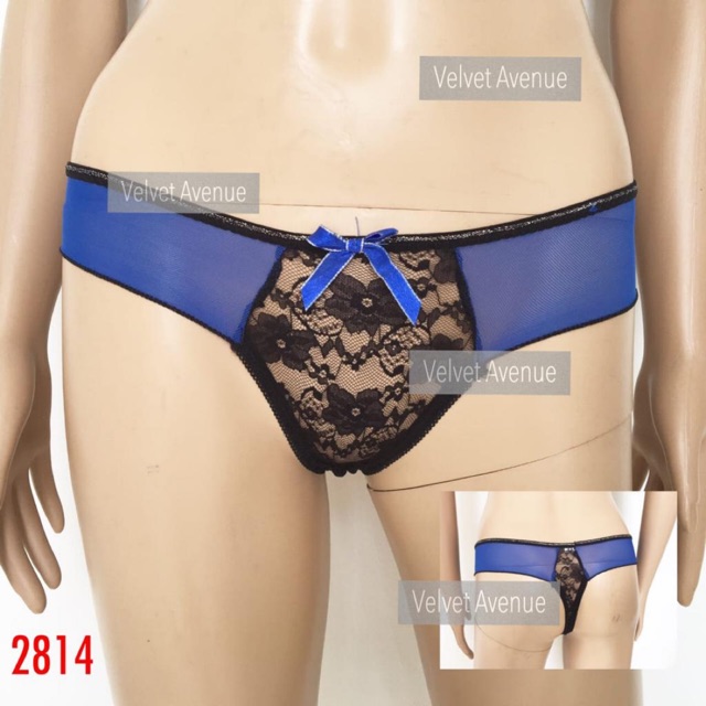 Celana Dalam CD Gstring Wanita G string 2814 Nyaman Murah Enak Brukat Seksi Sexy