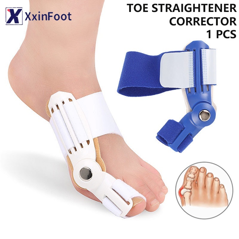 Big Bone Toe Bunion Splint Toe Straightener Corrector Koreksi Hallux Valgus Perlengkapan Ortopedi