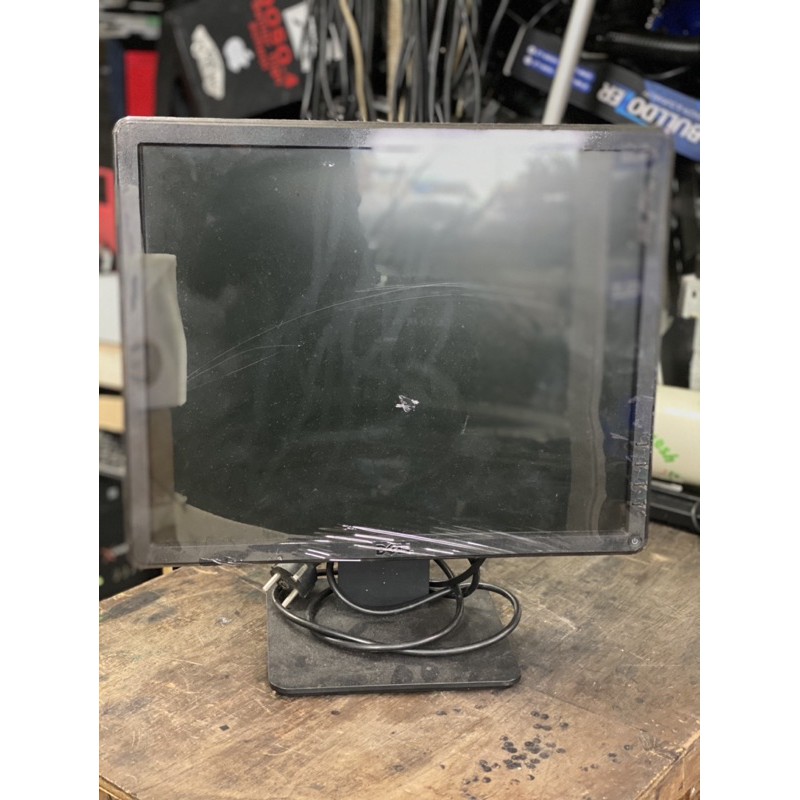 LCD Monitor Komputer Dell Model E1715Sc Layar 17 inch Second