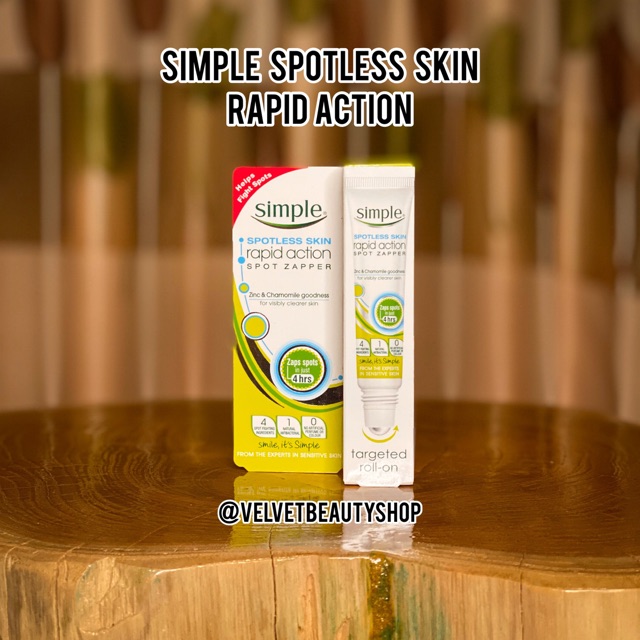 Jual SIMPLE SPOTLESS SKIN RAPID ACTION SPOT ZAPPER