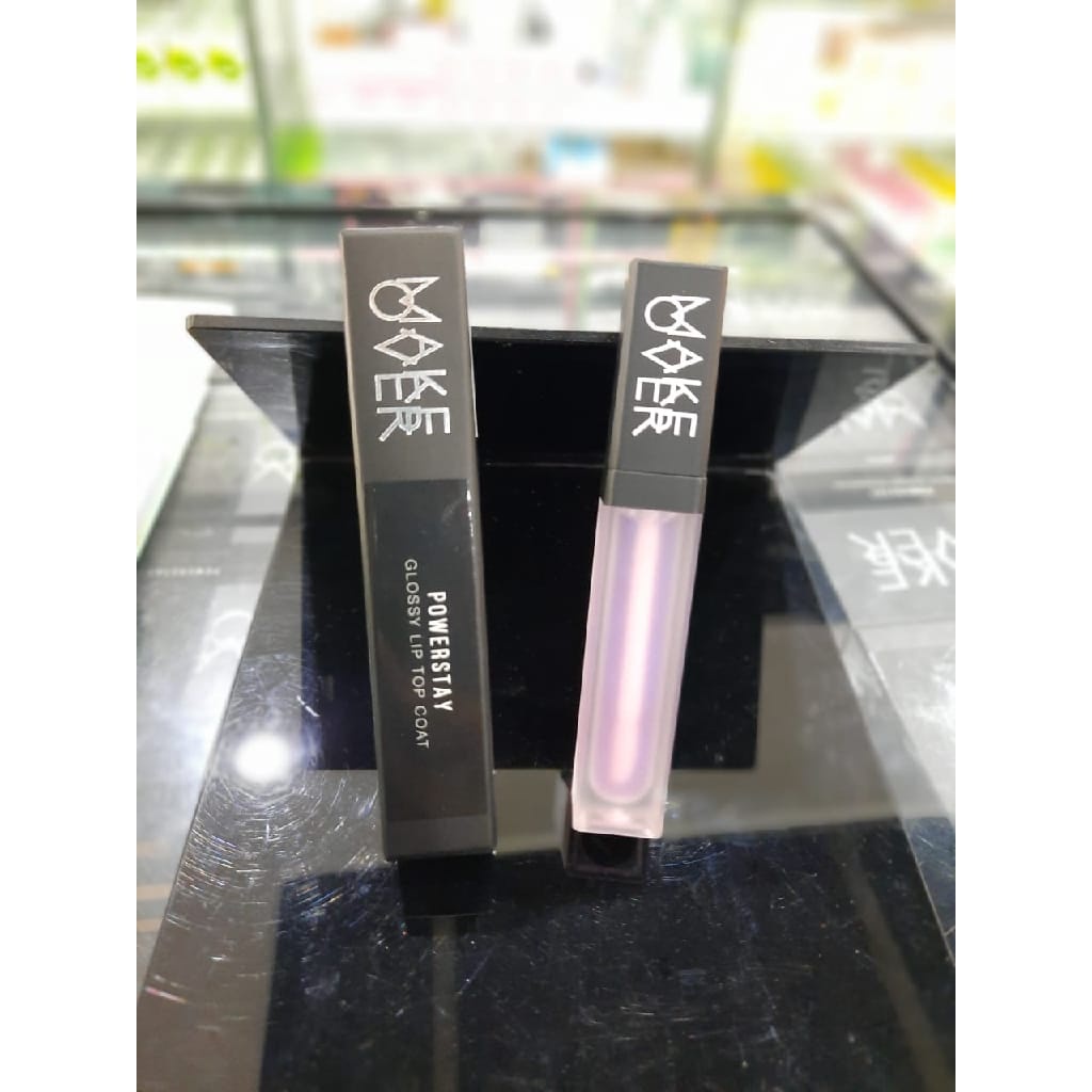 ✿ELYSABETHME✿ 𝓶𝓪𝓴𝓮𝓸𝓿𝓮𝓻 Make over glossy lip top coat | lip shine lipgloss serum oil pelembab bibir