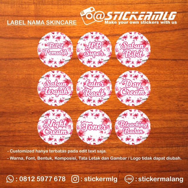 

Sticker Label Nama Skincare 05