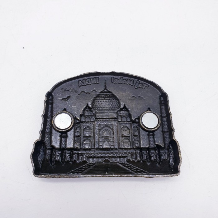 3D LOGAM Souvenir Negara magnet Kulkas Tempelan Taj Mahal India