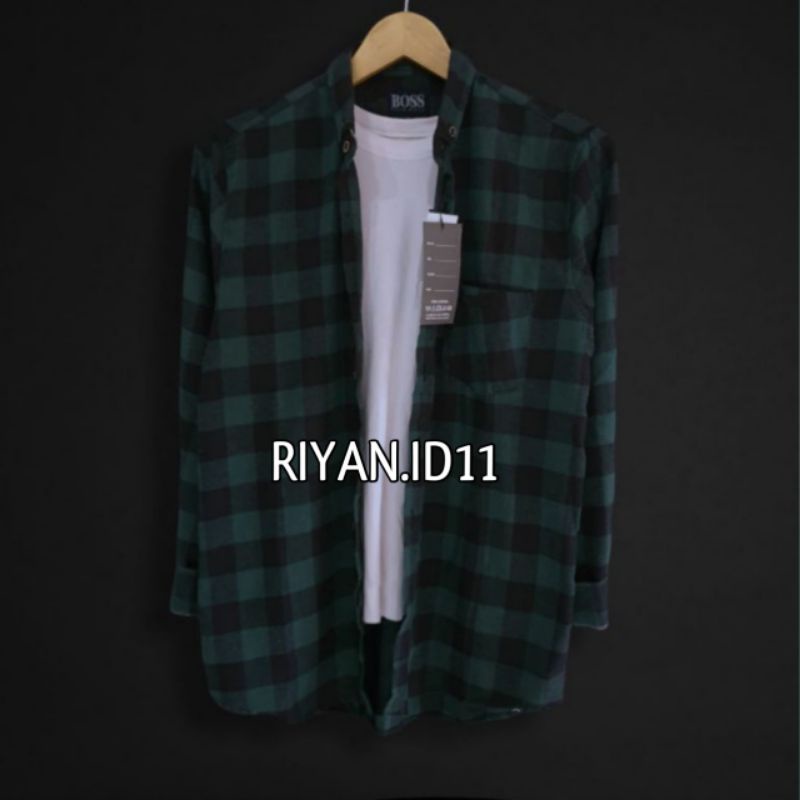 kemeja Flanel Cewek Cowok kemeja flanel Kotak Kotak kemeja flanel distro