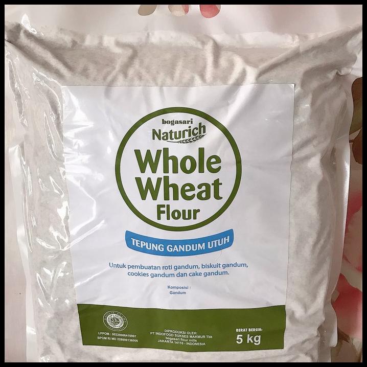 

Whole Wheat Flour Tepung Gandum 5 Kg