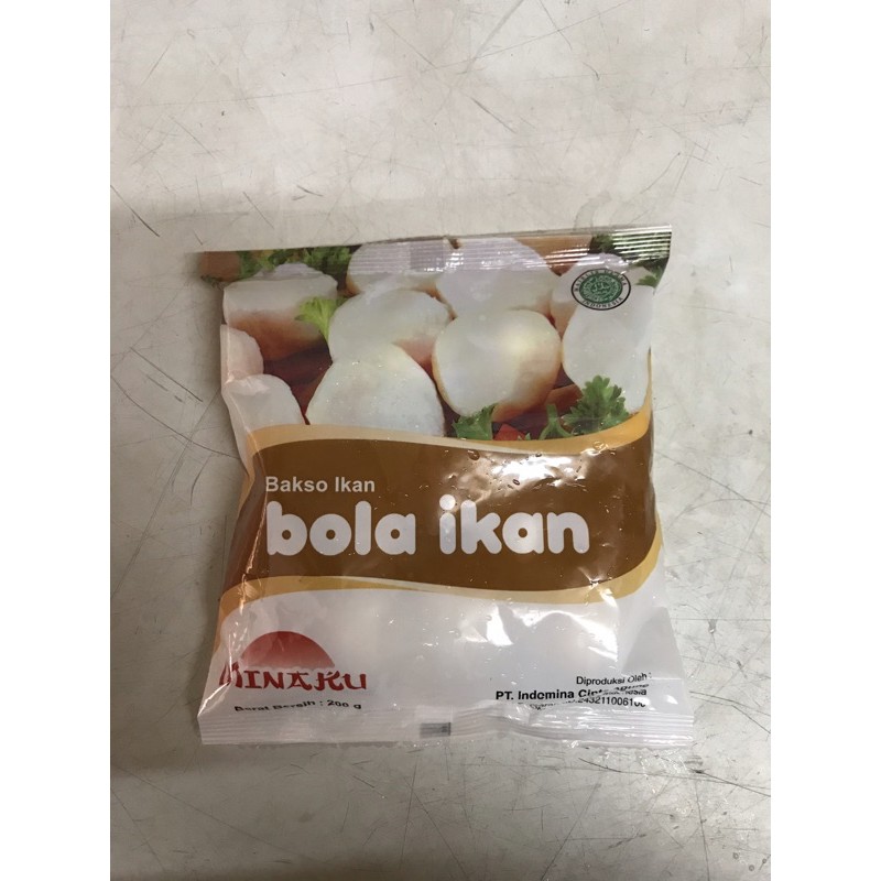 

Minaku Bola Ikan 200g dan 500g