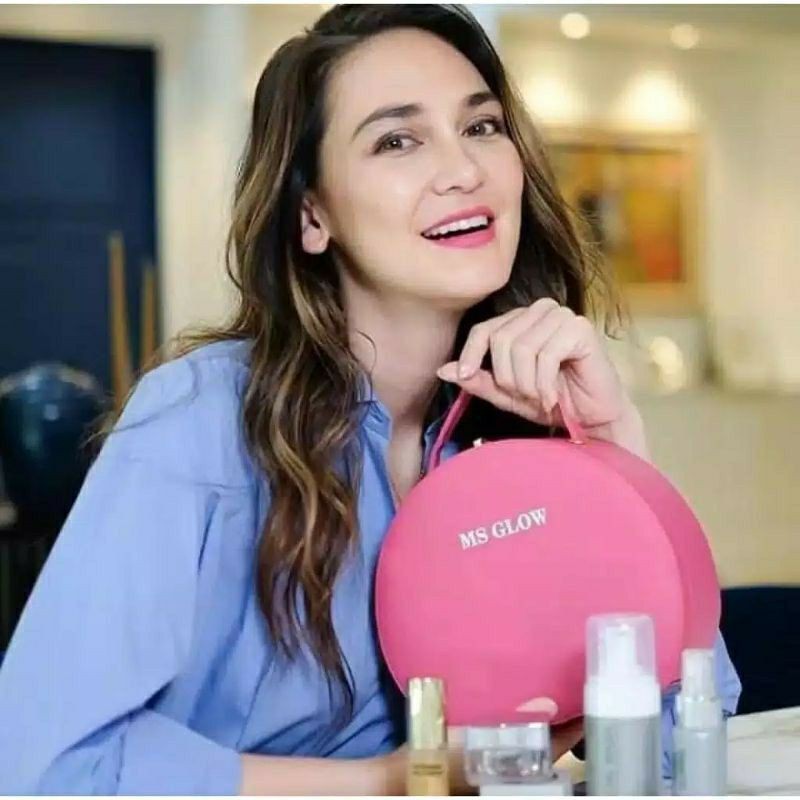 Tas Make Up Box Cosmetik / BAG KOSMETIK MS GLOW MURAH