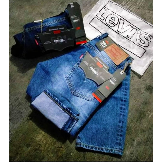 Jeans Panjang Pria LEVI'S 501 Made In JAPAN/LEVI'S 501 Terbaru/LEVI'S 501 ORIGINAL