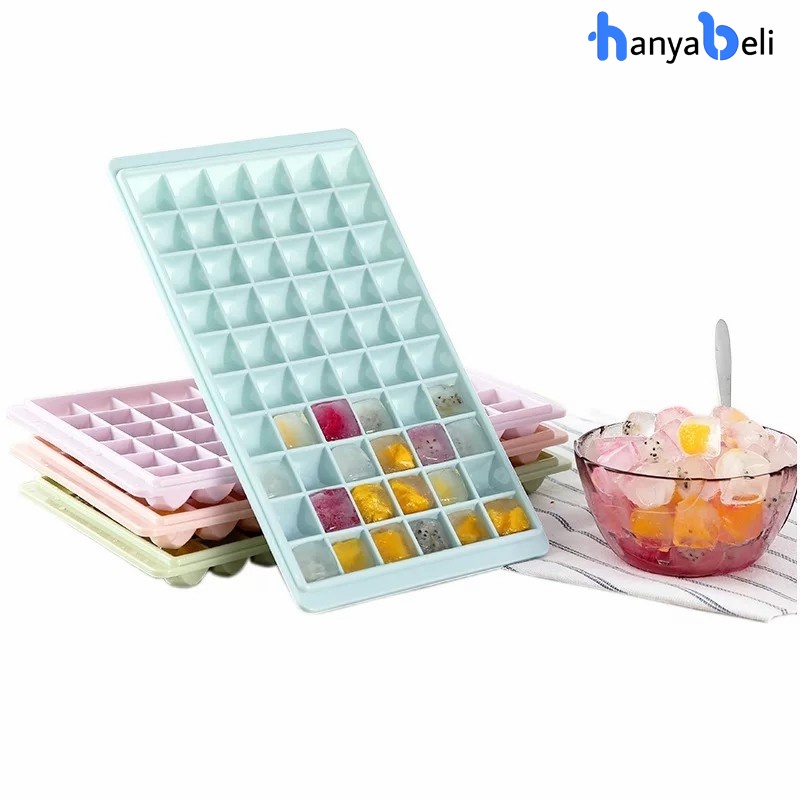 Cetakan Es Batu Kubus Kotak Diamon Jelly Agar Ice Cube Tray