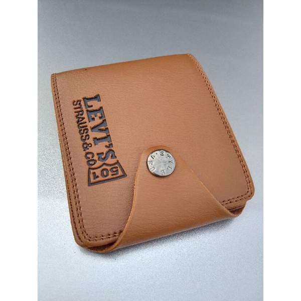 dompet lipat dua semi kulit