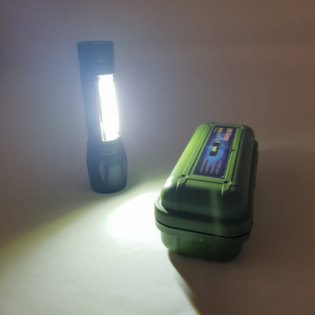 BestSeller!! Lampu Senter Led &amp; Emergency/Lampu Senter 3In1/ Lampu Stobo, Senter &amp; Emergency/ Lampu