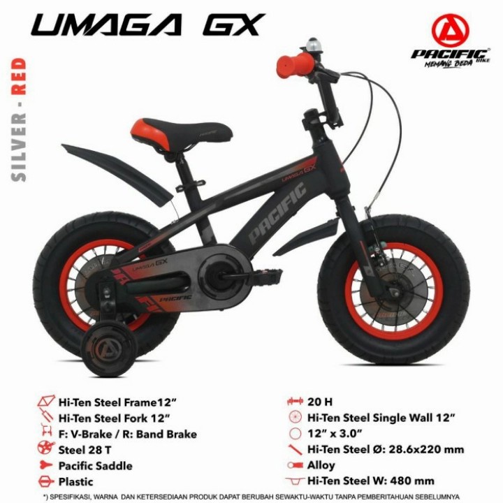 Sepeda Anak Pacific BMX UMAGA GX 12 Inch Garansi SNI-2