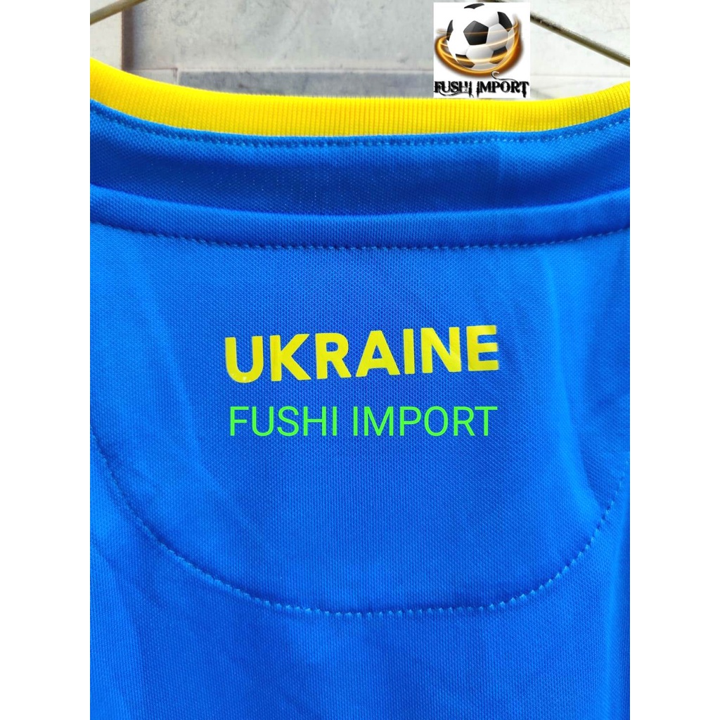 Jersey Baju Bola Ukraina Away EU 2021 Grade Ori