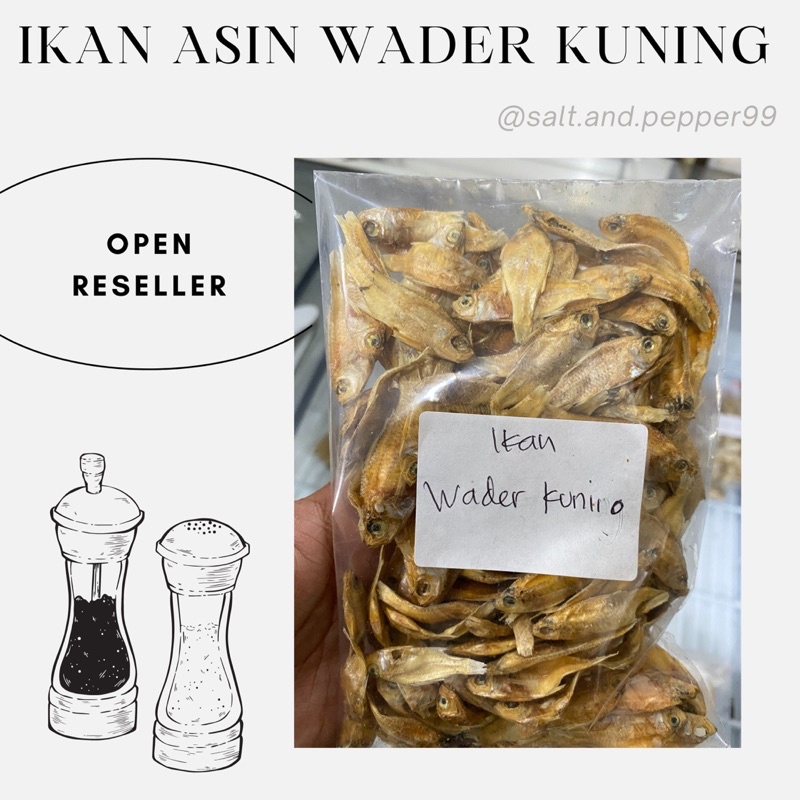 

Ikan Asin Wader Kuning