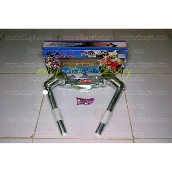 PROMO Stang jepit dudukan segitiga vixion byson aksesoris motor yama