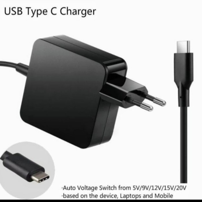 Adaptor Charger Asus 5V-3A 9V-3A 14.5V-3A 15V-3A 20V-2.25A USB C