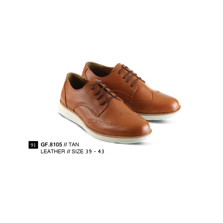 SEPATU SNEAKERS PRIA TAN 39 sd 43 GF8105 GF