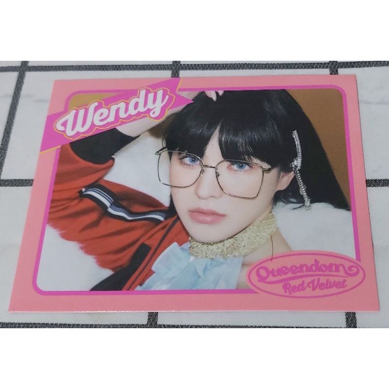 Red Velvet - Wendy Special Card Queendom Album Girls ver.