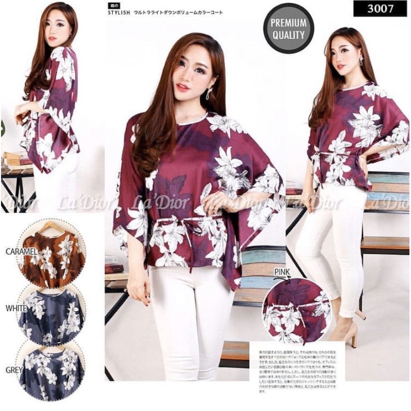 Atasan Wanita Motif Bunga