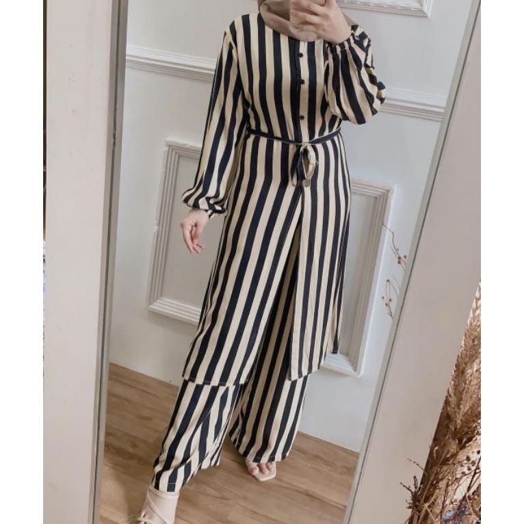 LONG JUMBO LD 110 - LD 125  / SETCEL LONG TUNIK JUMBO GALISA XXXL LD 125 / SETELAN SALUR LONG TUNIK 
