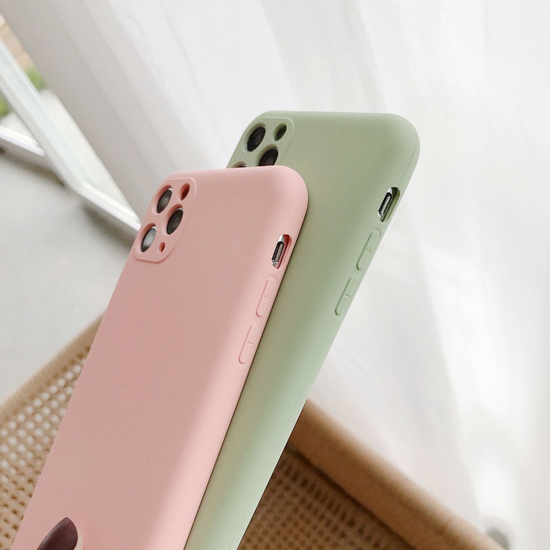 Silicone Case Full Cover For IPHONE 6 6S 7 8 6P 7P 8 PLUS X XR XS MAX 11 PRO MAX