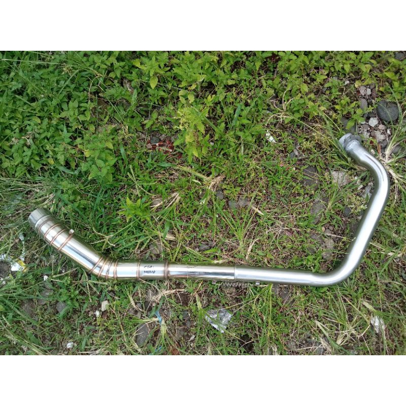 LEHER KNALPOT RACING CBR250 THAILAND MONO INLET 50MM